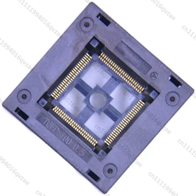 LQFP100 Test Seat TQFP- 100-0.5 Burning IC Seat, Aging Seat TQFP100 Programming Seat