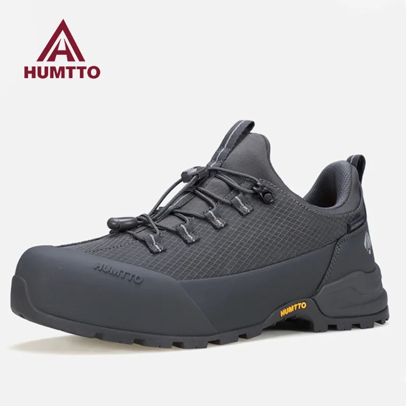 HUMTTO Outdoor Cold Resistant Hiking shoes men Trainers Winter Men Snow Boots waterproof trekking shoes Camping Hunting sneakers