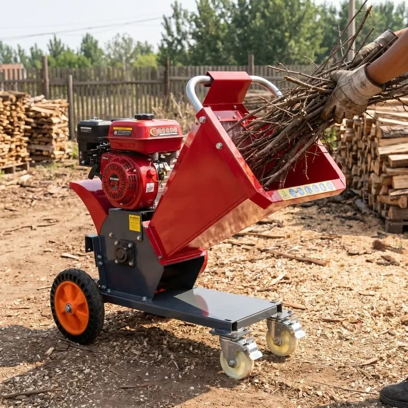Mechanical branch crusher, electric branch crusher