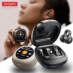 Mzymi ct11 fone de ouvido aberto condução óssea sem fio bluetooth5.3 fone esporte clipe à prova dwaterproof água para xiaomi