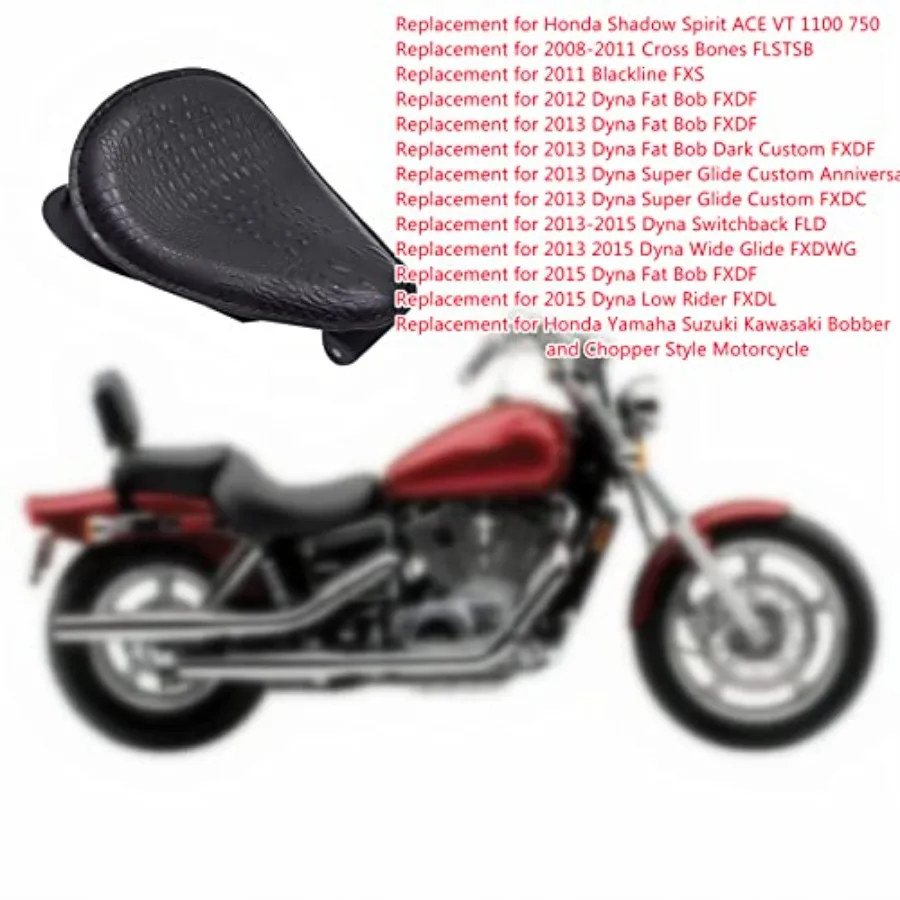 Motorcycle Spring Seat w Seat Base Replacement for Shadow Spirit ACE VT 1100 750