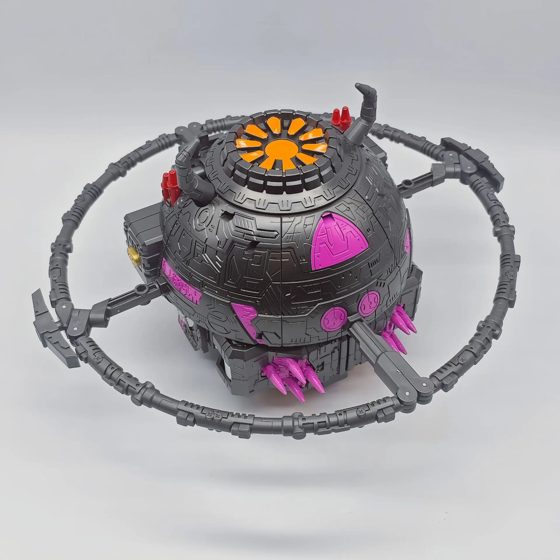 30cm Unicron Planet Transforming Robot Action Figure Cosmic Devourer Dark Unicron Deformable Planet Mode Collect Model Toy Gifts