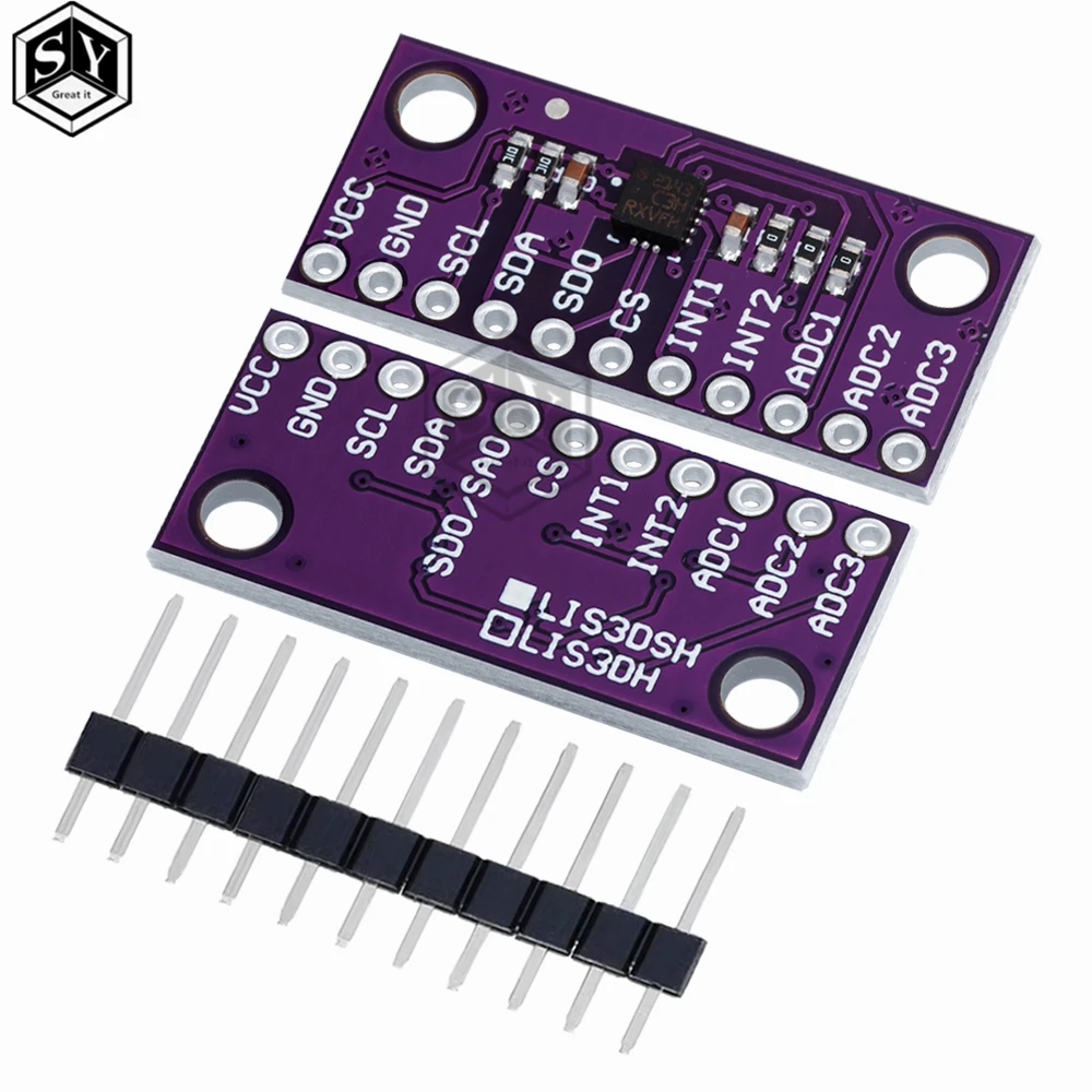 LIS3DSH high-resolution three-axis accelerometer triaxial accelerometer module LIS3DH for Arduino