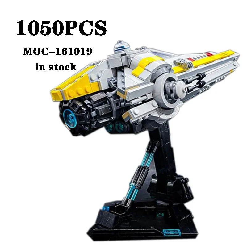 Building Block MOC-161019 veicolo spaziale 2 m52x U-wing modello di costruzione 1050 pezzi giocattoli di compleanno per adulti e bambini regali di natale