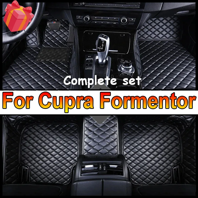 

Негибридные автомобильные коврики для Cupra Formentor 2021 ~ 2023 водонепроницаемые защитные накладки ковер автомобильные коврики напольные автомобильные аксессуары