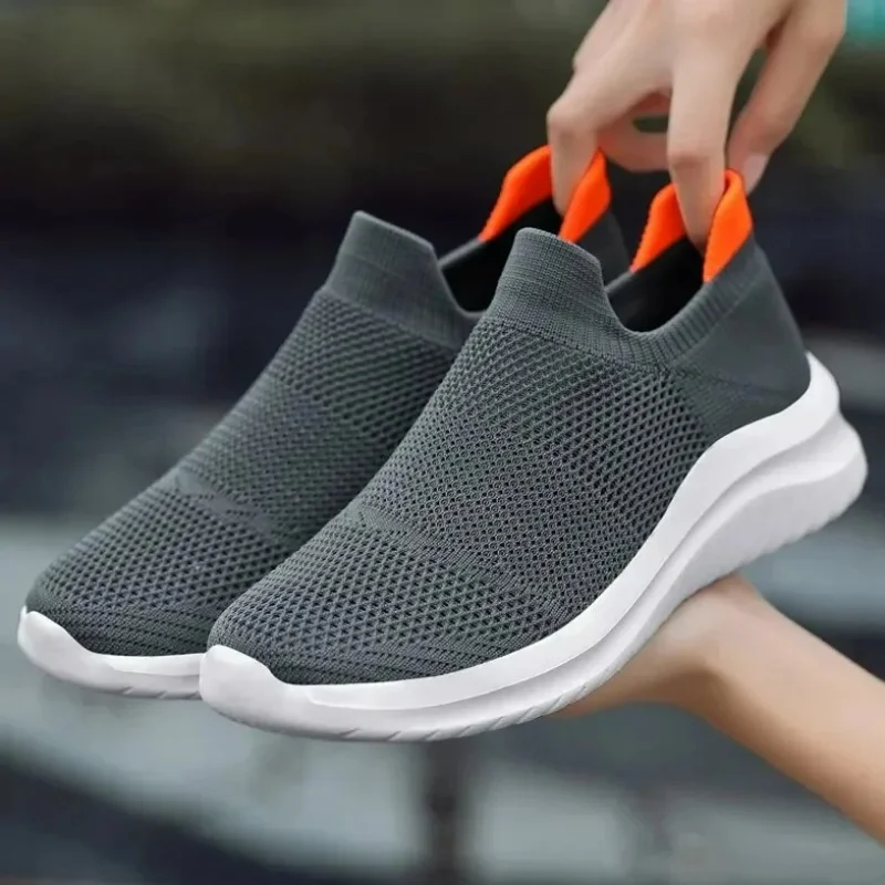 

Vulcanized Shoes Women Men Sneakers Slip on Casual Shoes Men Loafers New Walking Couple Footwear