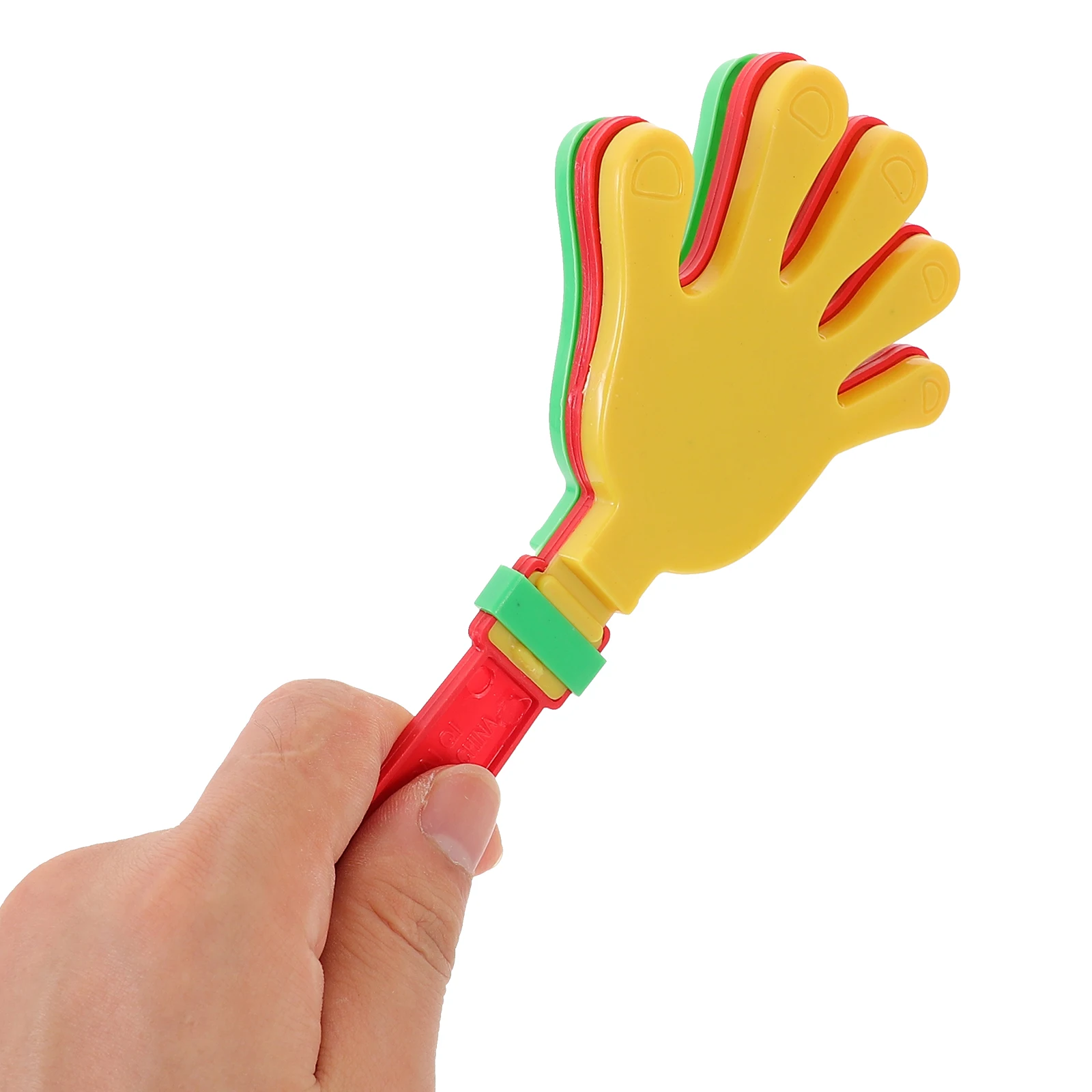 

24pcs Hand Clappers 7 5 Inch ABS Material Party Sporting Events Kids Cheering Props Clapping Toys Smooth Surface