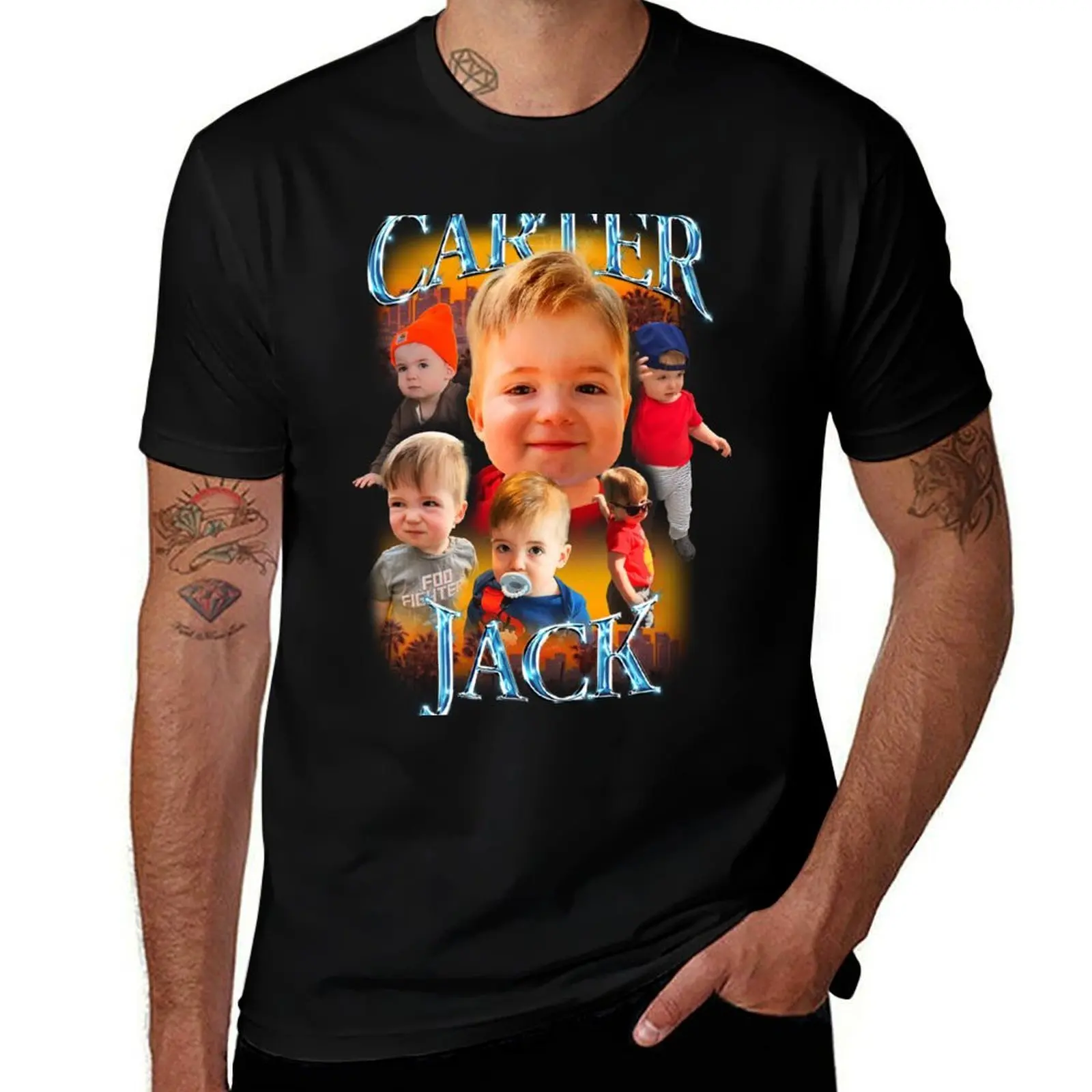 

Carter Jack T-Shirt cotton t shirt pack anime t shirts oversize T-Shirt