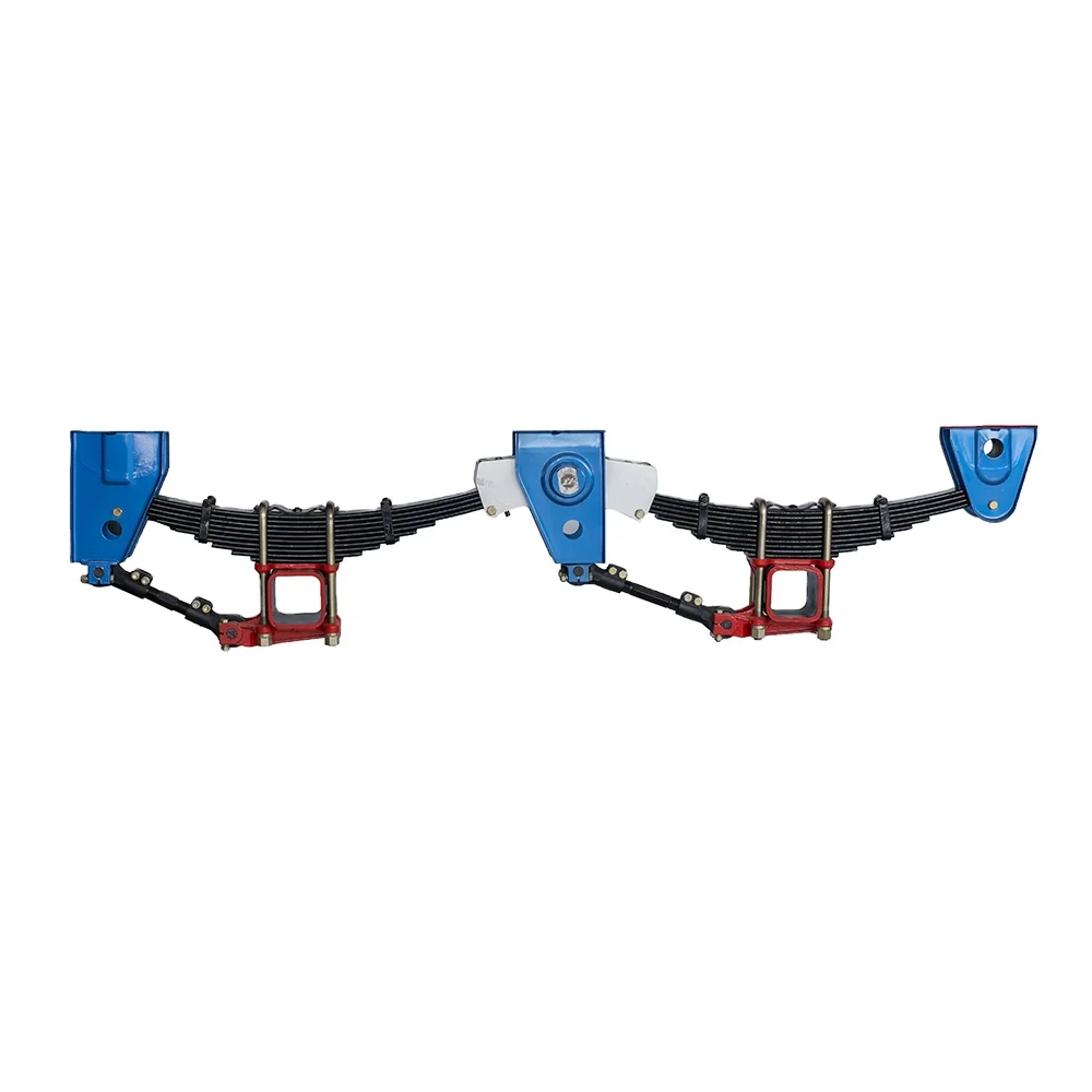 

German type tandem axle trailer suspensions system