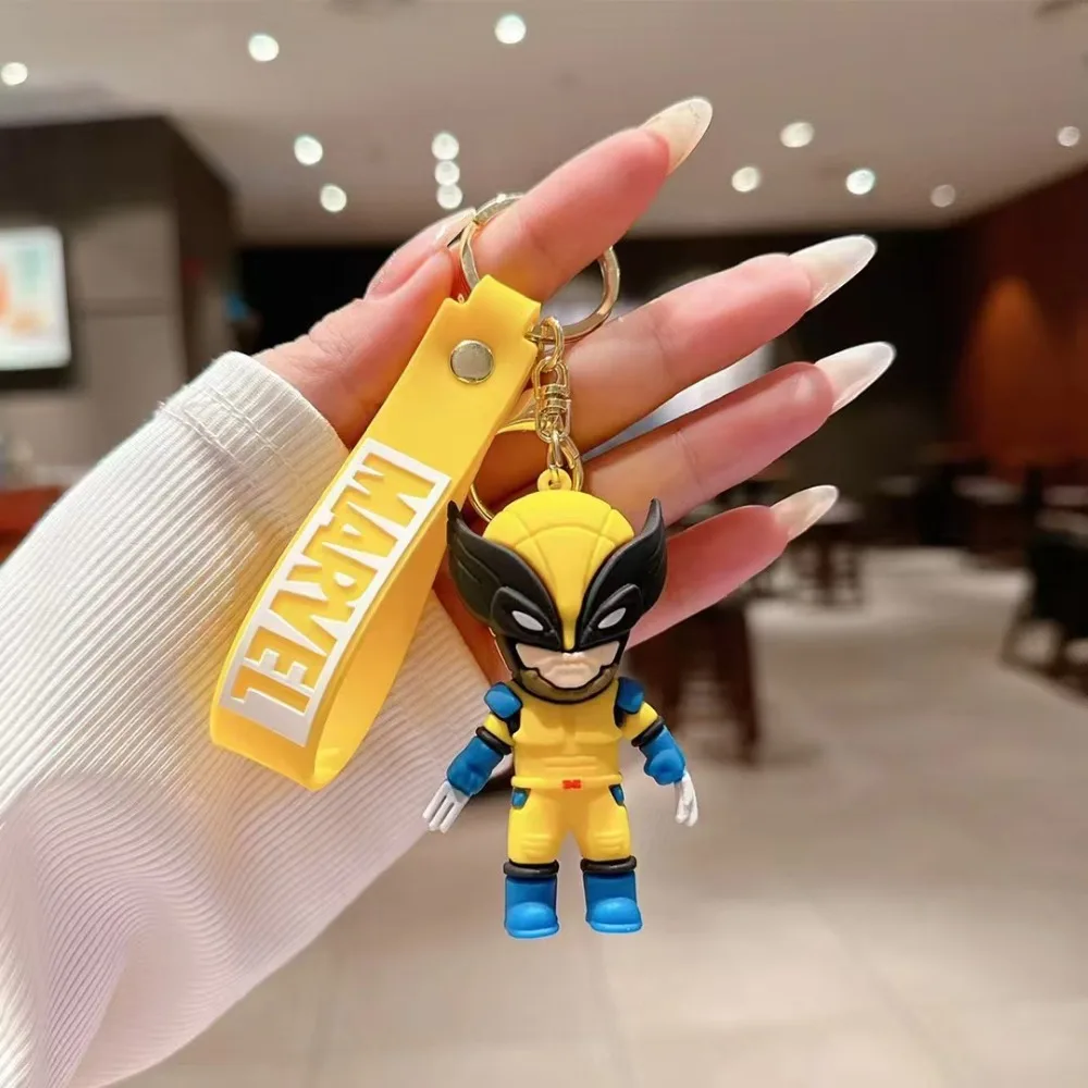 Nen Cartoon Wolverine Anime Deadpool Keychain