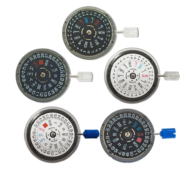 

NH36A NH36 Movement Crown At 3.8 Or 3.0 Movement Automatic Mechanical SKX007 SKX009 nh36 Watch Movement