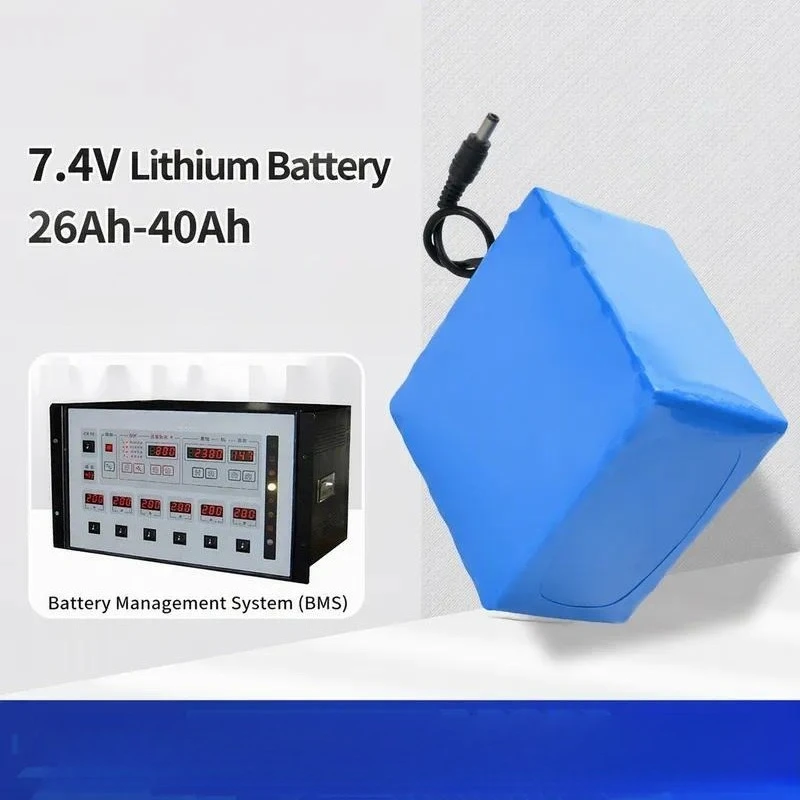 for 18650 Lithium Battery Pack 7.4V 40Ah Large Capacity for Railway Signal Tester and Communication Equipment Power Supply