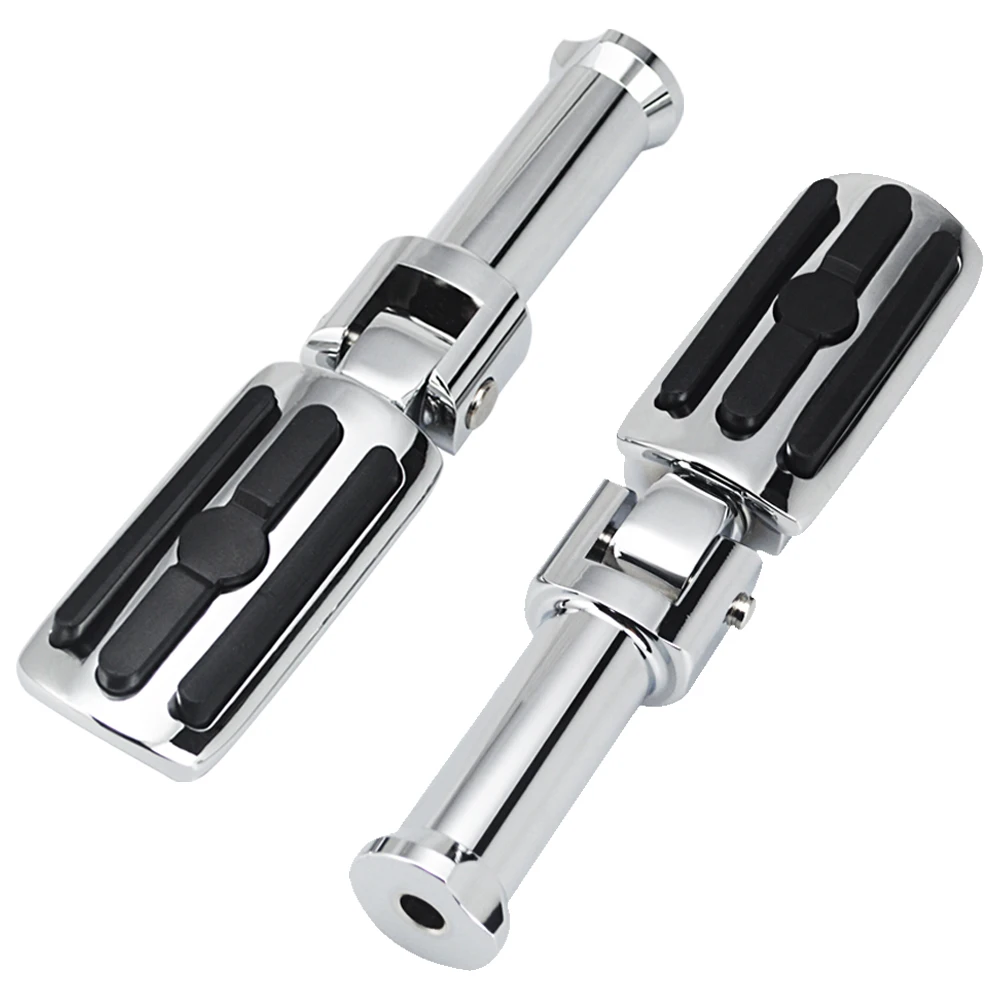 Motorcycle Rear Foot Peg Mounts Clevis Passenger Footpeg Support Kit Fit For Harley Davidson Softail 2018-2024 Gloss Black