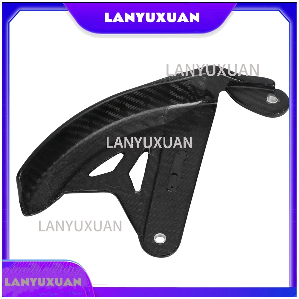 2026 FUNPARTS Real Carbon Fiber Rear Disc Guard for YZ125 250 YZ250F YZ450F YZ125X YZ250X WR250F WR450F WR250R X