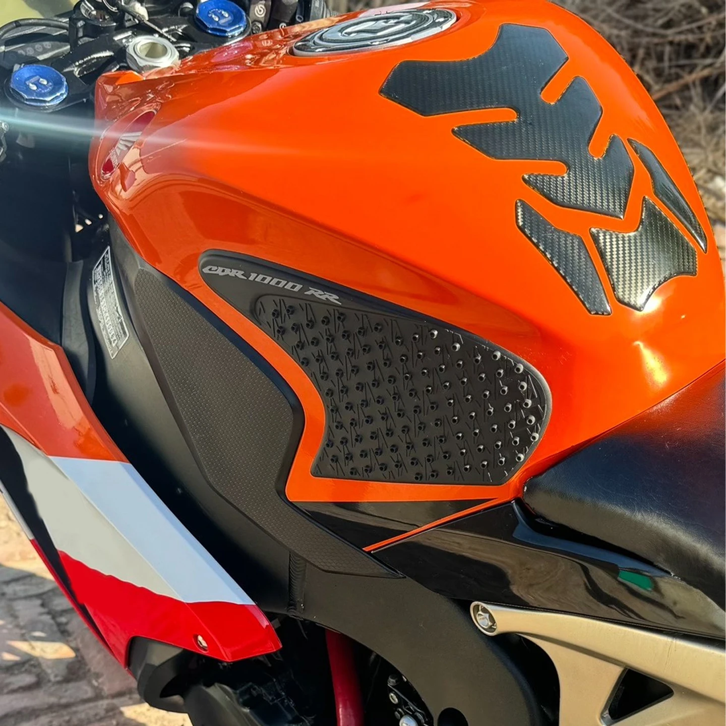 For Honda CBR1000RR CBR 1000RR CBR1000 2012-2016 Tank Pad Motorcycle Stickers Knee Pads 3M Stickers Fuel Tank Traction Side Pads