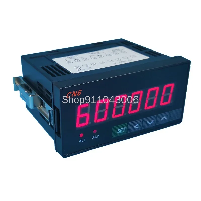 6-bit Electronic Counter Digital Display Reversible Industrial Intelligent Counter Meter Grating Meter 12V DC Voltage