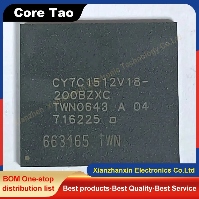 1PCS/LOT  CY7C1512V18-200BZC CY7C1512V18 BGA165 Memory chip