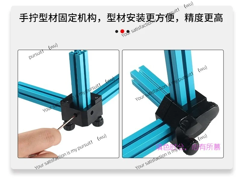 For Voron V2.4 V0.2 2020 1515 Extrusion 3D Printer Frame Assembly Spare Parts Profile Installation Helper Alignment Tool