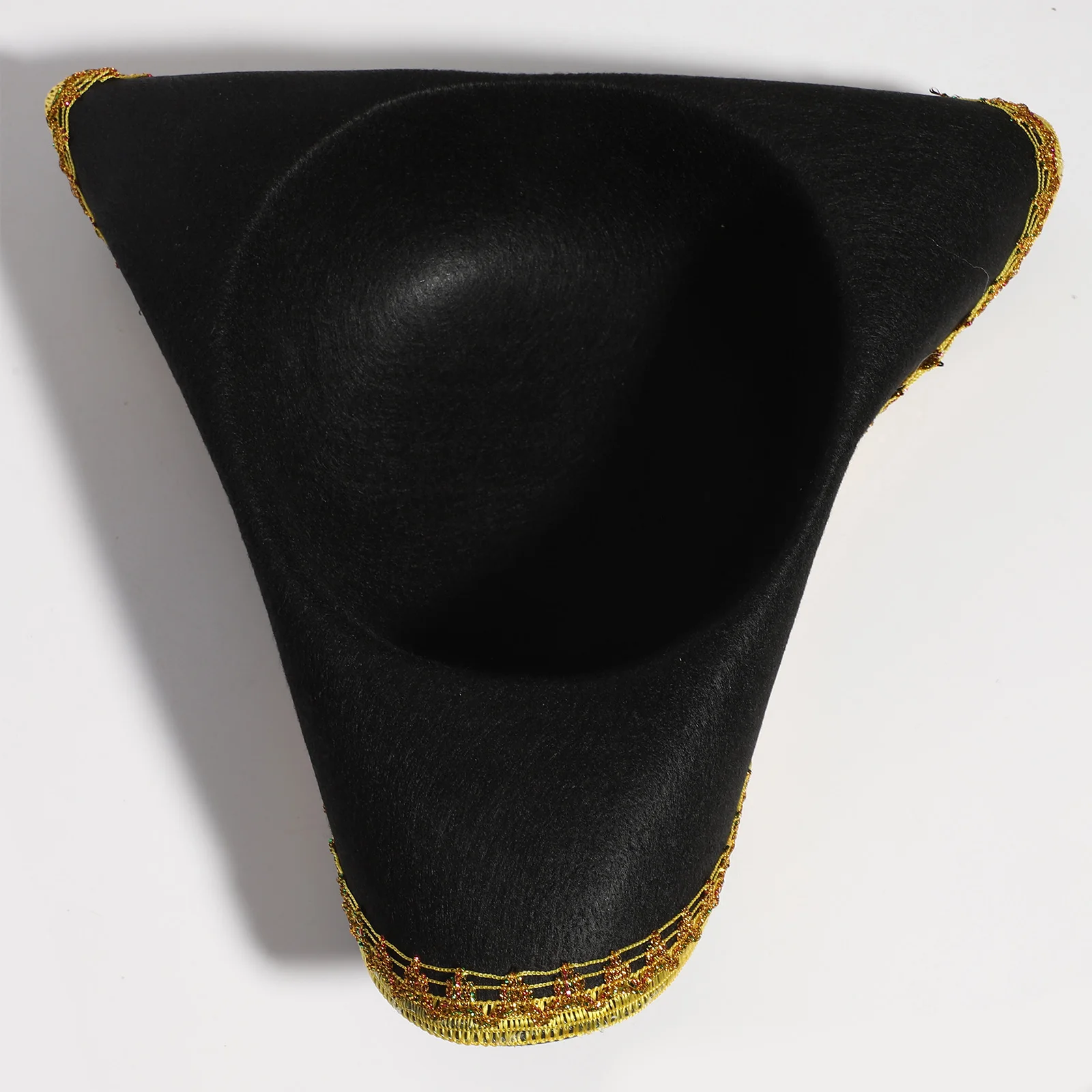 Accessoires de Costume de Pirate pour femmes et hommes, chapeau de Pirate de capitaine à large bord avec bavoir et manches longues, ensembles pour fête à thème Cosplay