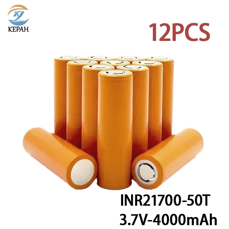 

21700 4000mAh Rechargeable Battery 3.7V 10C discharge High Power batteries For High-power Appliances