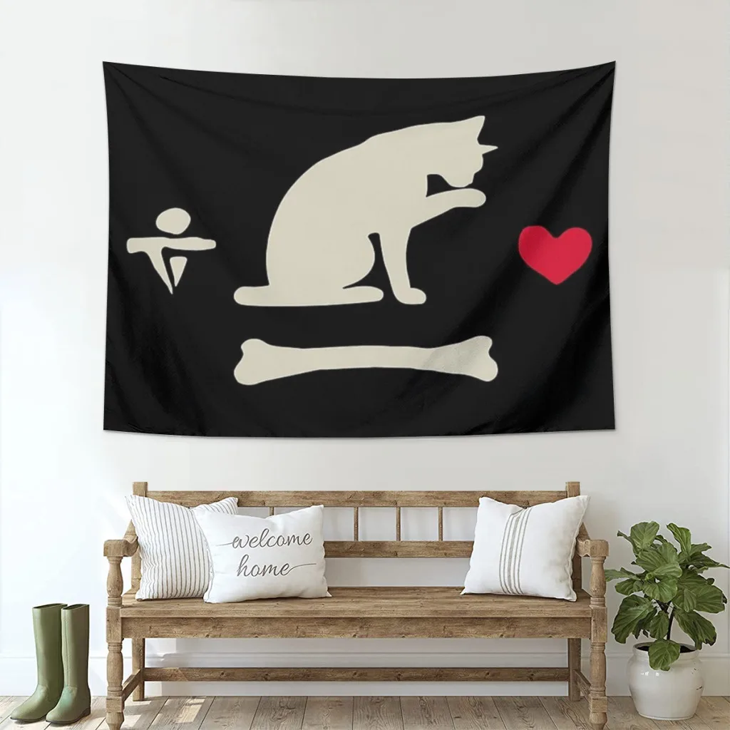 Home Decoration Tapestry Pirate Our Flag Means Death Tapestry  Wall Art Tapestries Room Decors