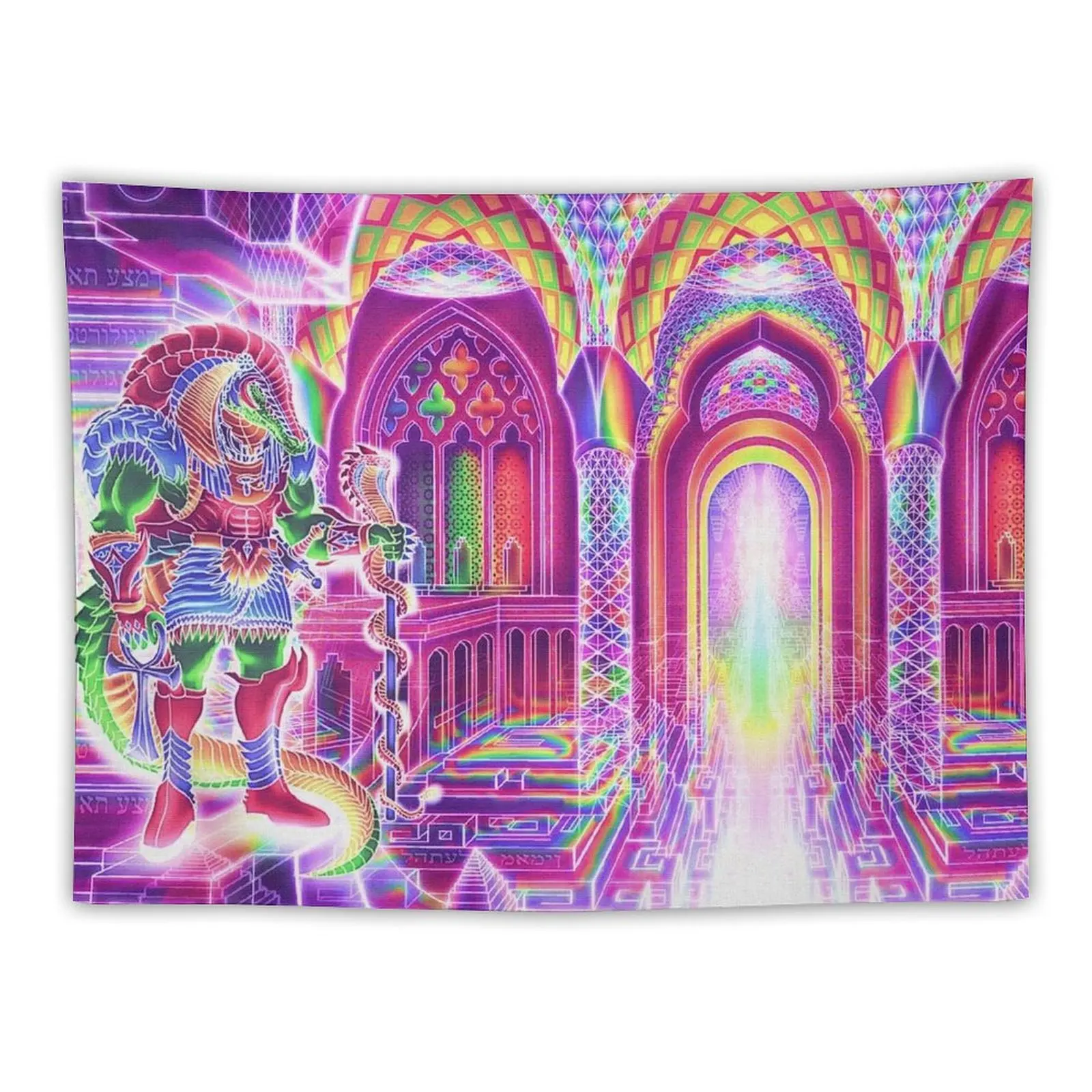 

Temple of Sobek Tapestry Decoration For Home Bed Room Decoration Mushroom Room Decore Aesthetic Tapestry