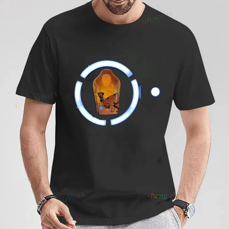 Hideo Kojima Death Stranding تي شيرتات متصلة باللعبة Sam Porter Bridges ملابس قطنية هشة بأكمام قصيرة على الطراز القوطي Camisa