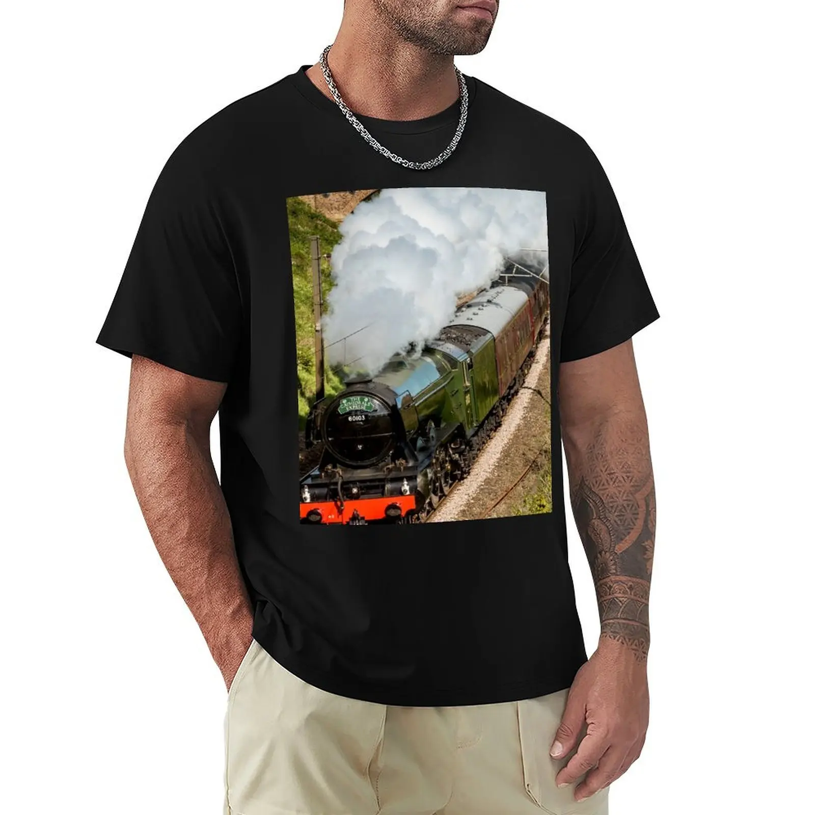 

The Flying Scotsman T-Shirt topping baggy shirts vintage clothes shirts graphic tee men