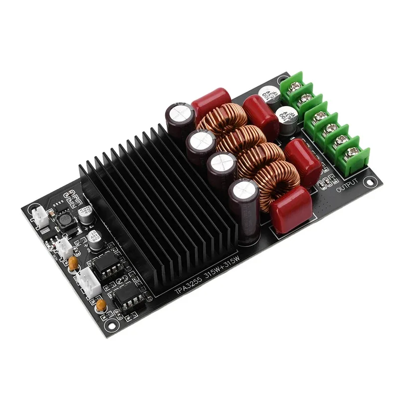 TPA3255 600 واط حمى Hifi مكبر صوت رقمي مجلس عالية مكبر كهربائي ثنائي القناة 2x300 واط