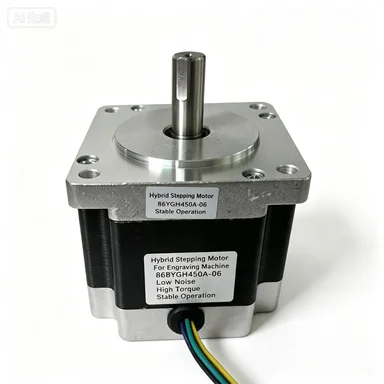 86BYGH450A-06 / 85BYGH450A-06-18 Stepper Motor, Special Step Motor Replacement Parts For CNC Engraving Machine
