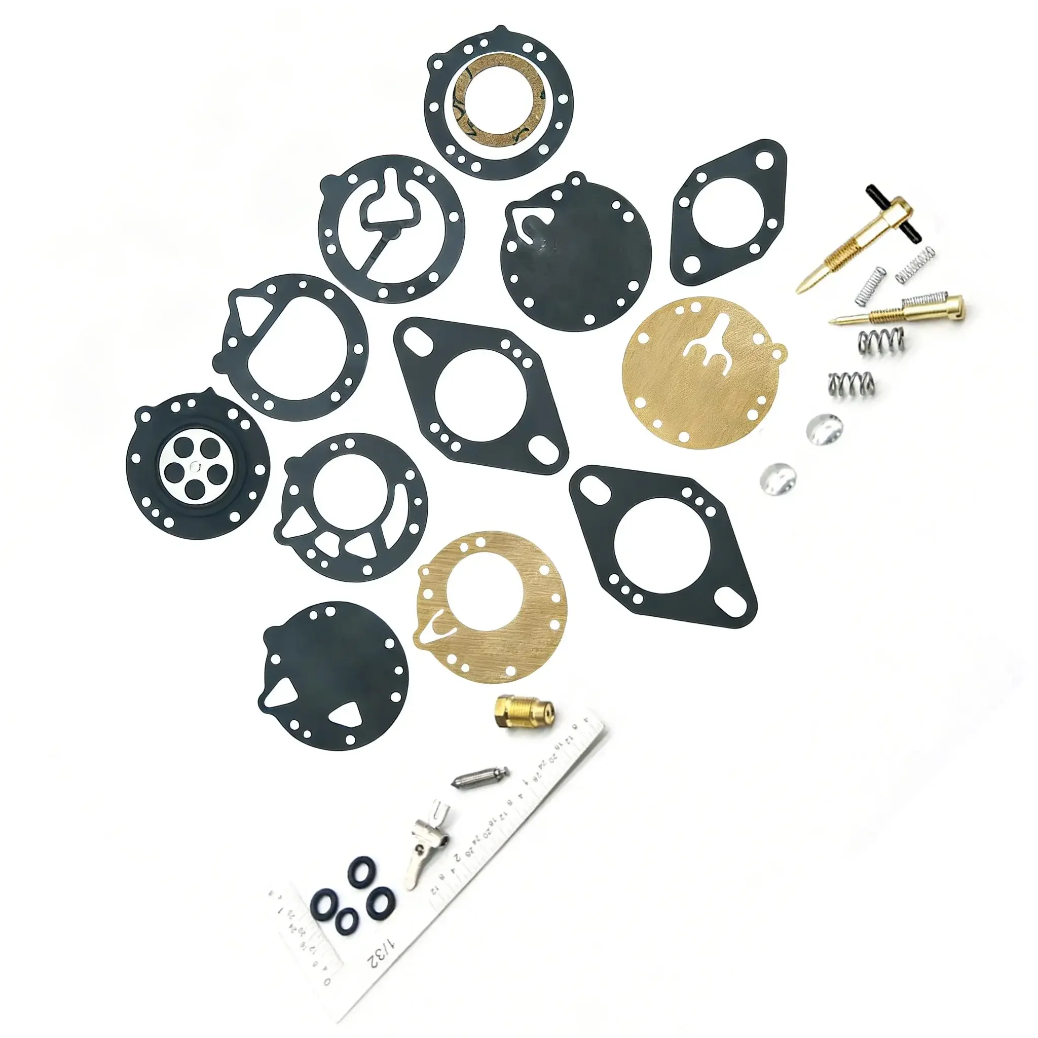 For Winderosa HR451465 07406 Snowmobile Carburetor Repair Set with Precision Machined Components for Long Term Durability
