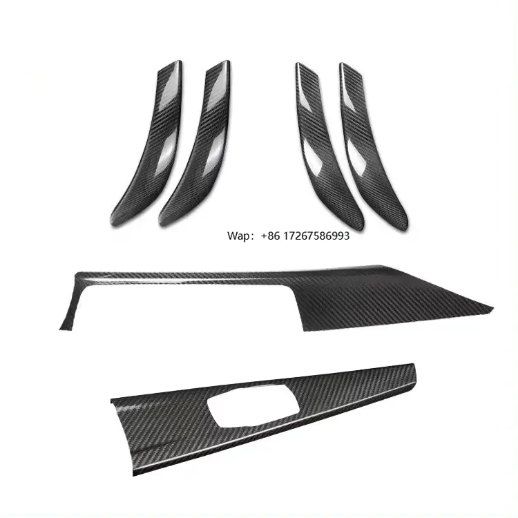 

Carbon Fiber Car Central Control Instrument Modified Decorative Sticker For-BMW F30 F31 F32 F33 F34 F36 Car Accessories