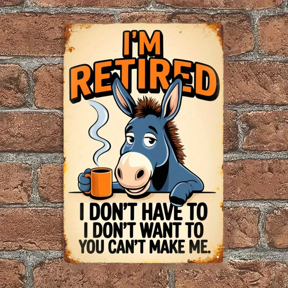 Funny Sign Wall Decor 