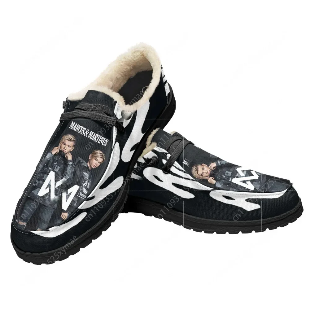 Marcus And Martinus Plush Casual Shoes Flat Shoe Rap Dance Singer Men Woman Outdoor Breathable Casual Lightweight Footwear Shoe