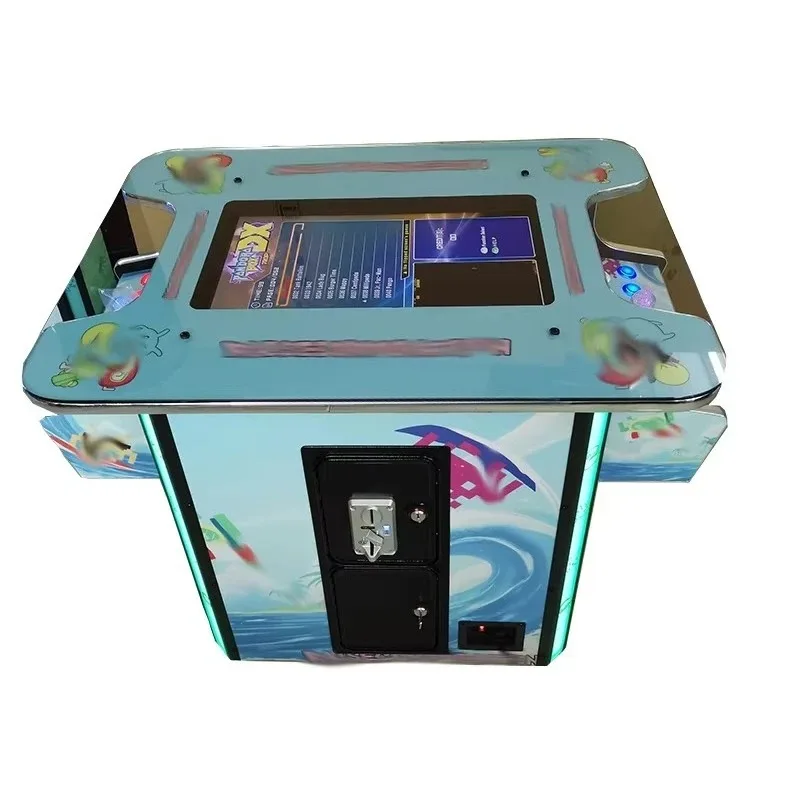 

【Factory Price】Coin Operated 21.5 Inch Cocktail Table Game Machine 516 Game Video Games Machine