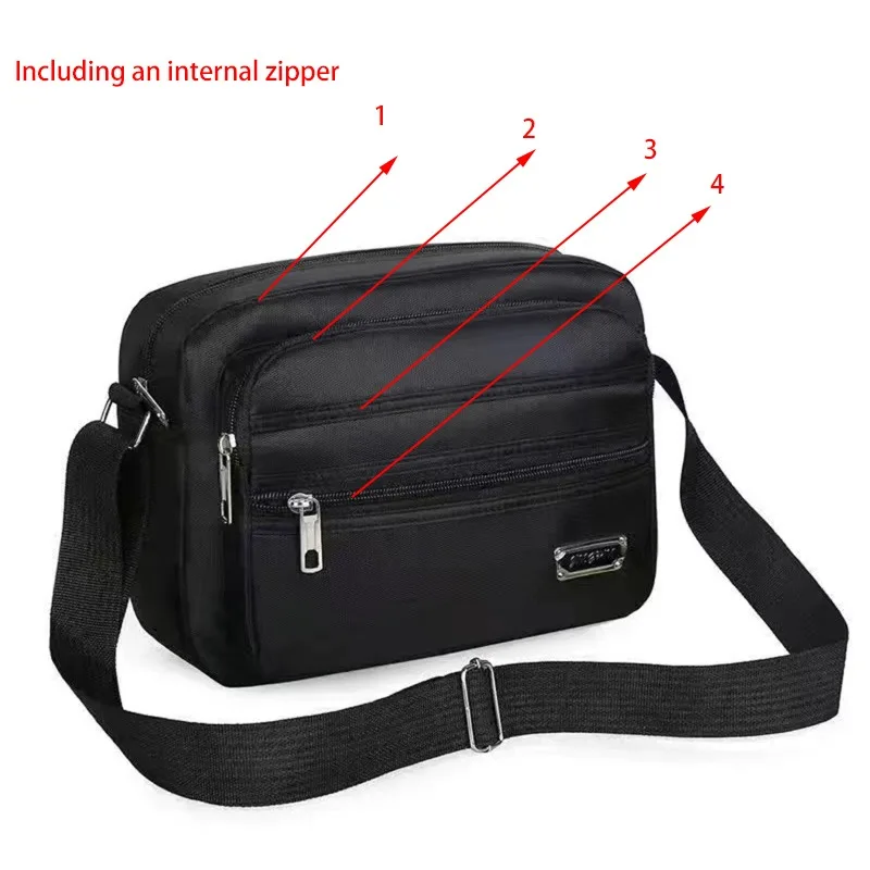 Men Shoulder Bags Casual Tote Travel Men\'s Crossbody Bag Luxury Messenger Bags Multi Pocket Bag Men Purses And Handbags