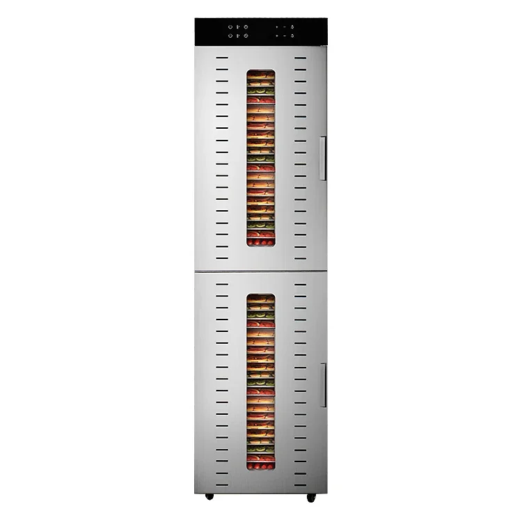 48 TRAYS 2 Compartments Commercial Food Dehydrator for Fruits and Vegetable Dryer Machine