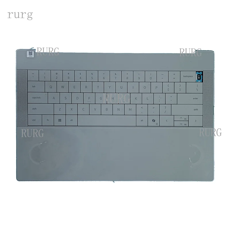 R+ 0JP7DW, compatible with FORDELL XPS 14 9440, includes the upper case for the palm rest and a backlit keyboard with a touchpad