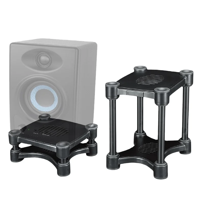 Metal Desktop Audio Stand 1pair of Special Shock-proof Design Professional Monitor Speaker Stand Can Adjusted in Height