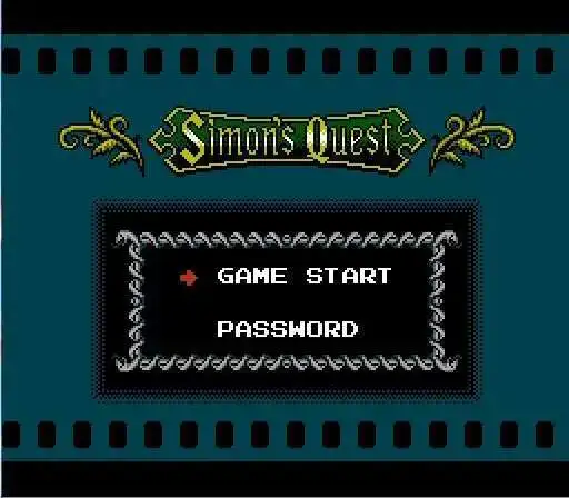 Scheda di gioco simon's quest 60 Pin per lettore di giochi Subor a 8 Bit