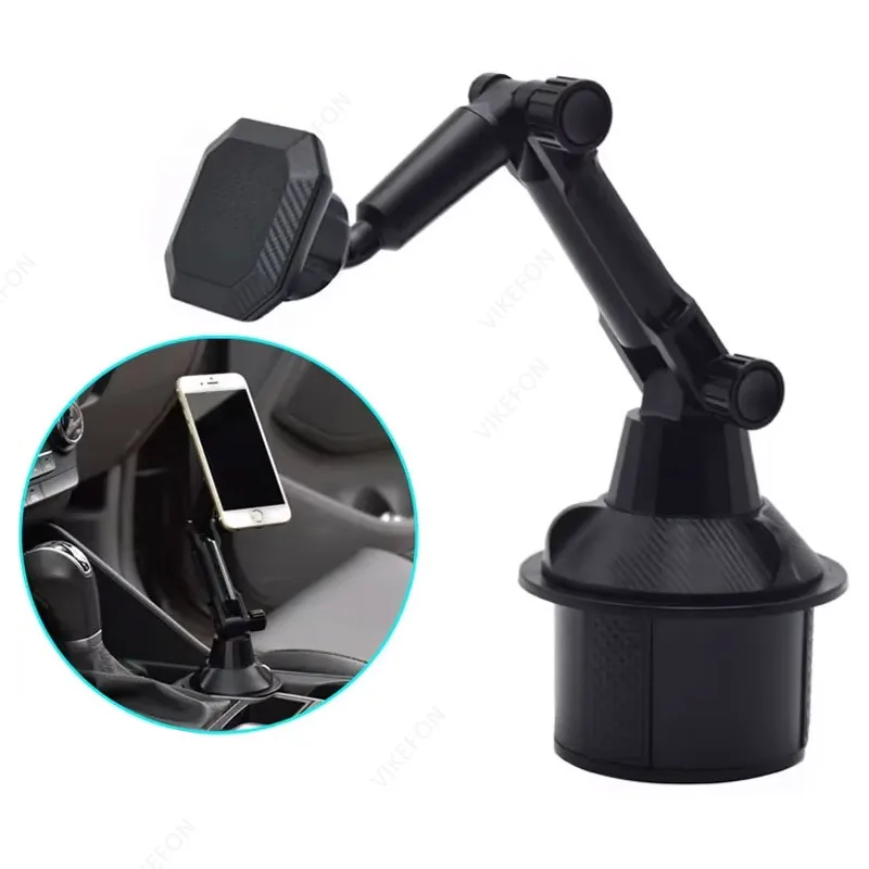 GPS 360° °   Rotation Magnetischer Telefonhalter Installation des Wasserbechers im Auto für Magsafe iPhone 16 15 14 13 12 Samsung Xiaomi Mount