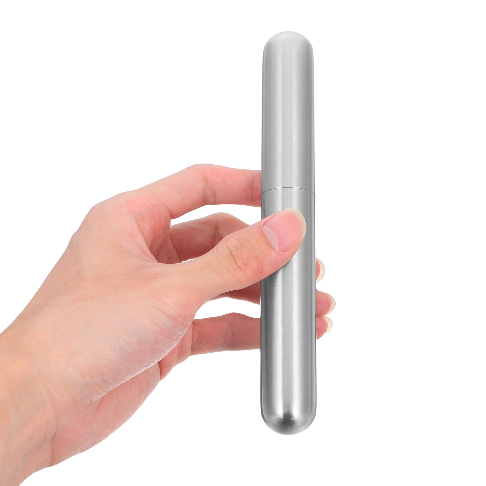 

Cigar Moisture Keeper Humidifier Storage Case Holders Accessories for Men Saver Silver Cigars Carrying Tube