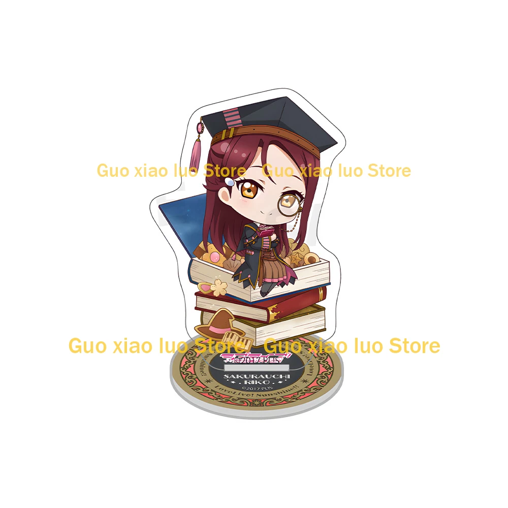Love Live Magic School Ver Chika Taka Riko Sakur Kanan Mats Kurosawa Mari Ohara Yoshiko Ts Watanabe Y mini Chibi Acrylic stand