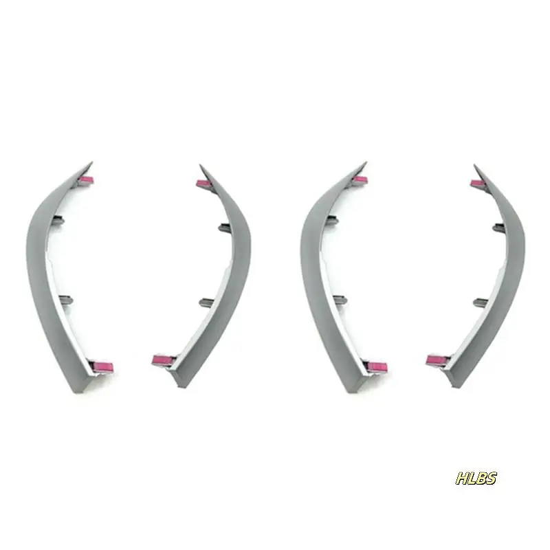 4Pcs Dashboard Trim Cover Strip For Toyota Corolla Altis 2009 2010 2011 2012 2013 Central Control Car Styling