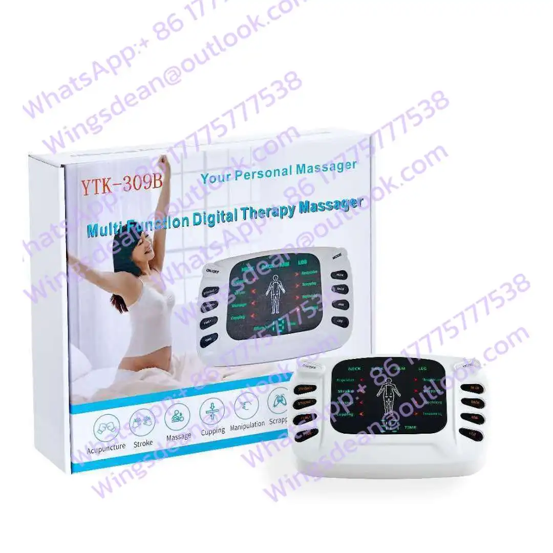 EMS Foot Massager Home Digital Electrode Pads Mini Pulse Cervical Spine Physiotherapy Patch