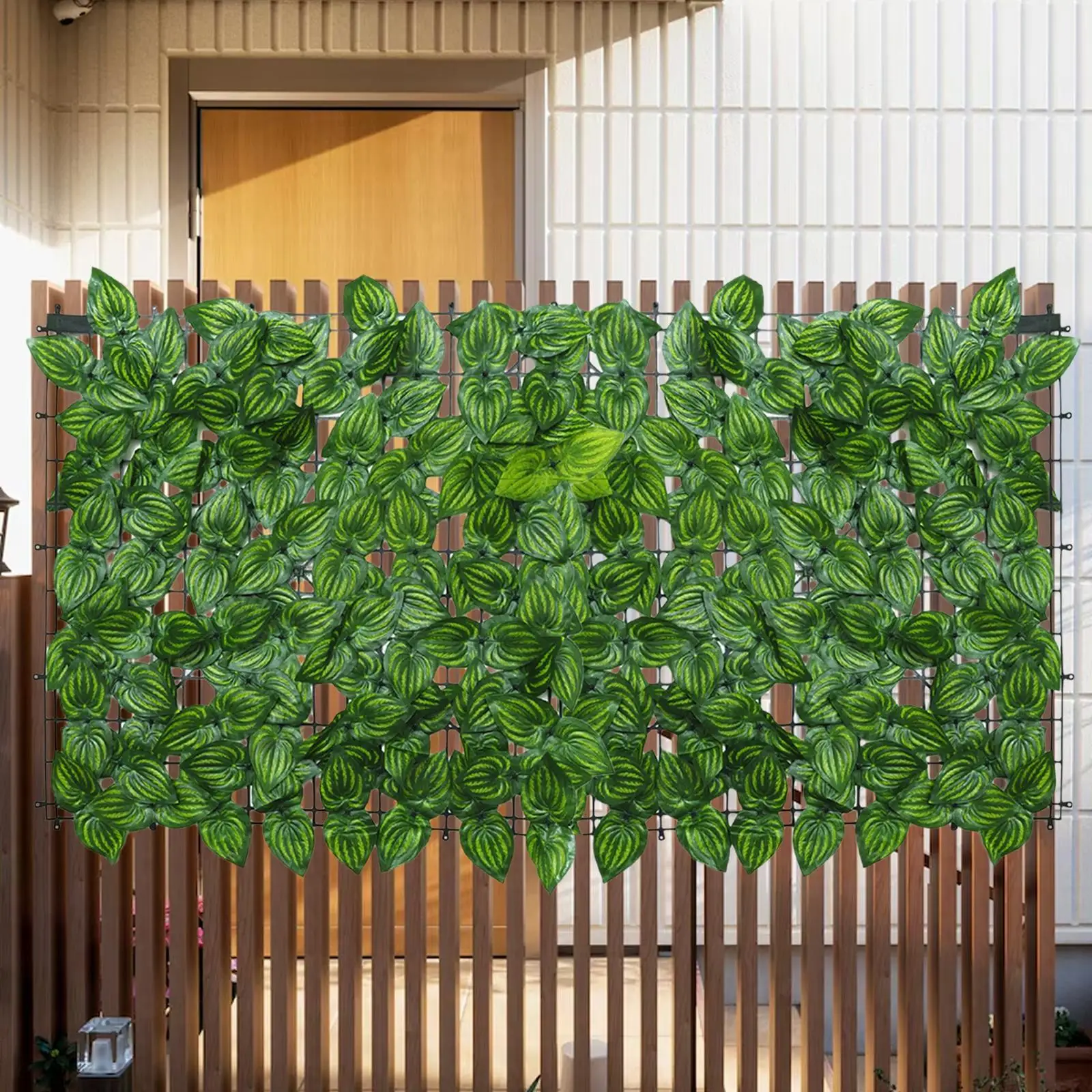 Artificial Hedges Fence Panel for Privacy, Ideal Backdrop for Gardens and Patios