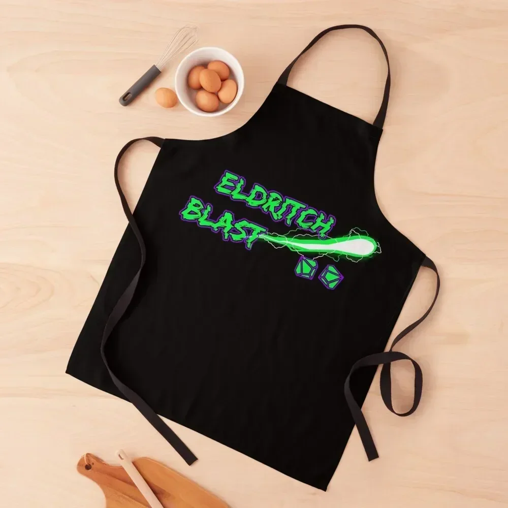 

Eldritch Blast - Green Apron kitchen item Kitchen Special Accessories Manicurists Women's Dress Apron