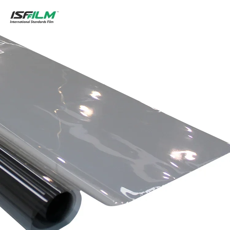 ISF factory anti glare universal car accessories Sun Heat Control privacy protection frosted car window tint film