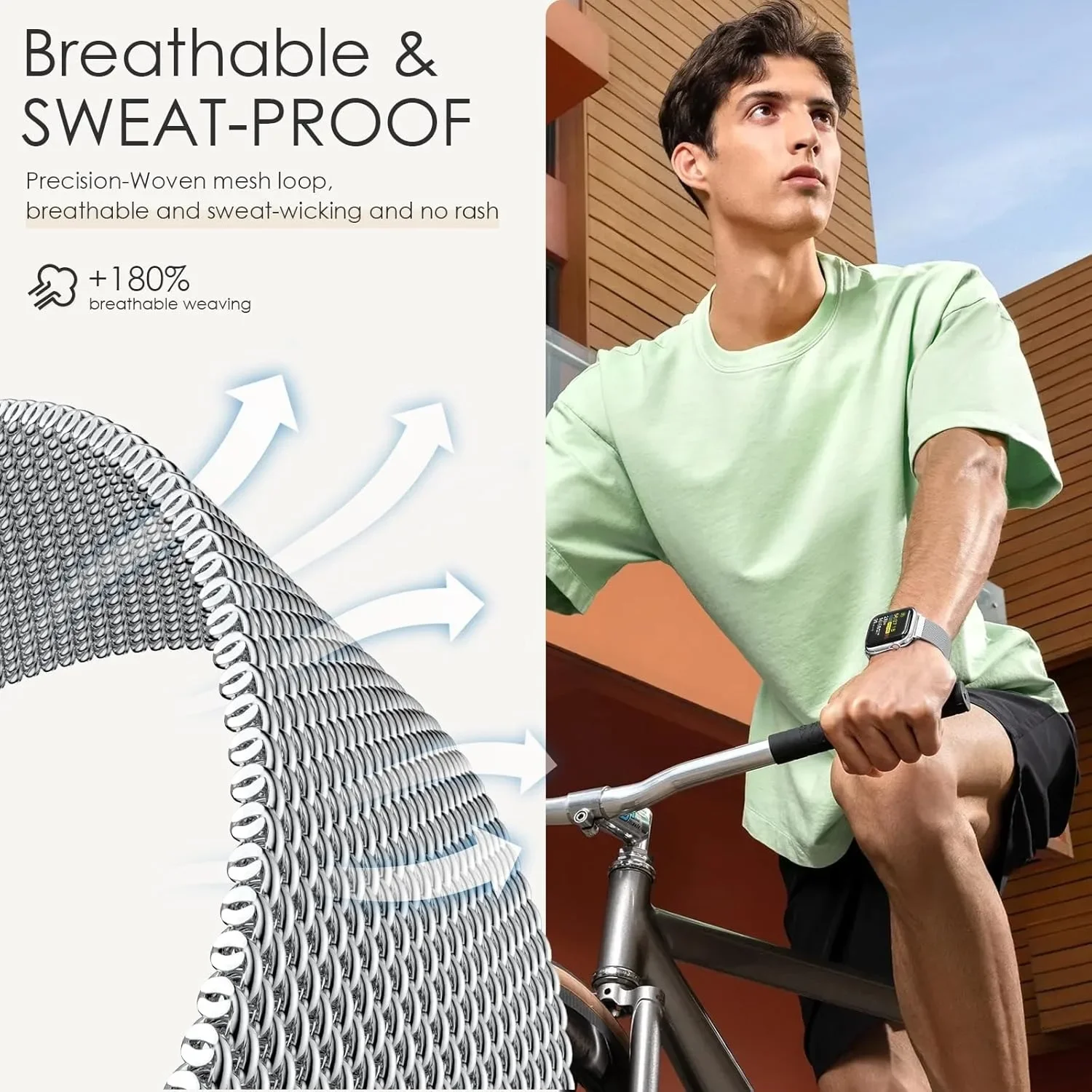 Milanese حلقة حزام ل أبل أشرطة ساعات يد 46 مللي متر 40 مللي متر 41 مللي متر 45 مللي متر 49 مللي متر 42 مللي متر Correas أساور Iwatch سلسلة 11 10 9 Se 3 7 8 Ultra 3