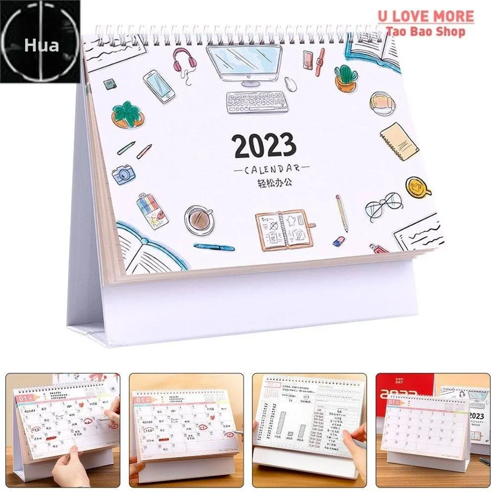 

Настольный ежедневник-планер для малого офиса, модель 2023 года, из хлопка, для женщин, зимний сезон, другие тканевые материалы